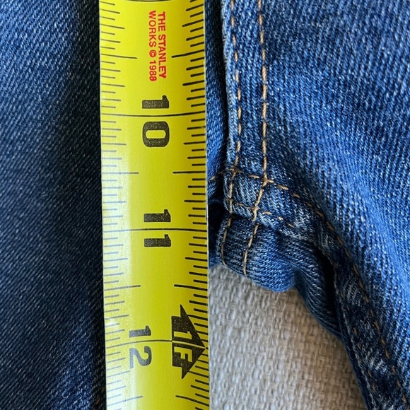 Re/Done Jeans Women’s 26 90s High Rise Ankle Crop Jean Cadet Indigo NWT - Picture 12 of 13